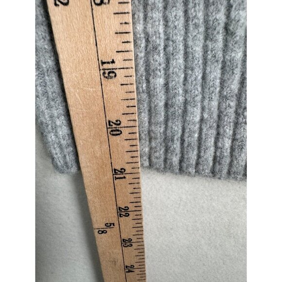 H&M X Pringle of Scotland Knit Mock-Turtleneck Sweater Collaboration Gray Sz XS - Picture 6 of 8